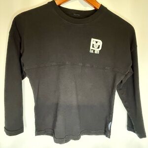 Disney Parks S (5/6) Walt Disney World Unisex Kids Black Spirit Jersey